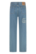 Load image into Gallery viewer, 5-pocket straight-leg jeans
