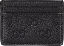 Load image into Gallery viewer, GG Emblem leather card holder
