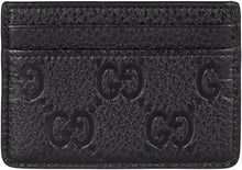 Load image into Gallery viewer, GG Emblem leather card holder
