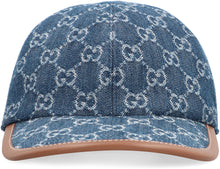 Load image into Gallery viewer, Denim baseball cap
