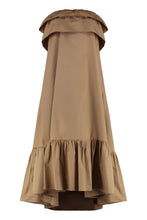 Load image into Gallery viewer, Poplin off-the-shoulder dress
