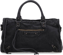 Load image into Gallery viewer, Bag Le City Media in denim
