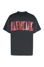 Load image into Gallery viewer, Cotton crew-neck T-shirt
