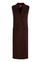 Load image into Gallery viewer, Double-breasted wool coat
