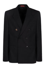 Load image into Gallery viewer, Double-breasted wool jacket

