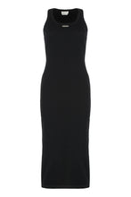 Load image into Gallery viewer, Midi dress in ribbed cotton
