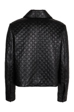 Load image into Gallery viewer, Leather jacket with GG in relief
