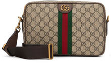 Load image into Gallery viewer, Shoulder bag with monogram pattern

