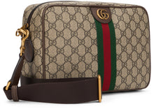 Load image into Gallery viewer, Shoulder bag with monogram pattern

