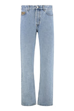 Load image into Gallery viewer, 5-pocket straight-leg jeans
