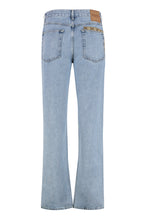 Load image into Gallery viewer, 5-pocket straight-leg jeans
