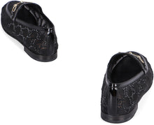 Load image into Gallery viewer, Gucci Jordaan moccasin with GG crystals
