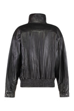 Load image into Gallery viewer, Leather lambskin bomber
