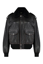 Load image into Gallery viewer, Lambskin bomber jacket
