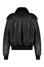 Load image into Gallery viewer, Lambskin bomber jacket
