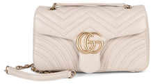 Load image into Gallery viewer, GG Marmont medium shoulder bag in leather
