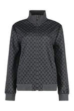Load image into Gallery viewer, Cotton blend full-zip sweatshirt
