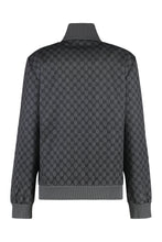 Load image into Gallery viewer, Cotton blend full-zip sweatshirt
