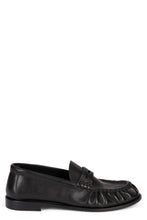 Load image into Gallery viewer, Leather moccasin with logo
