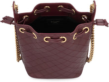 Load image into Gallery viewer, Cassandre Leather bucket bag
