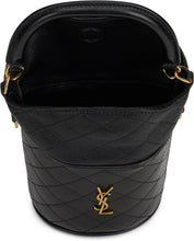 Load image into Gallery viewer, Gaby bucket bag in lambskin
