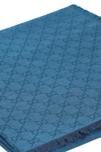 Load image into Gallery viewer, Tessuti GG jacquard shawl
