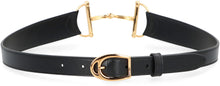 Load image into Gallery viewer, Belt in leather with clamp
