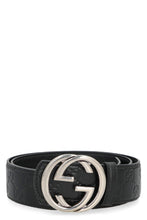 Load image into Gallery viewer, Reversible leather belt with GG buckle
