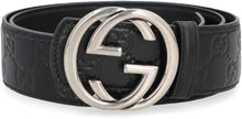 Load image into Gallery viewer, Reversible leather belt with GG buckle
