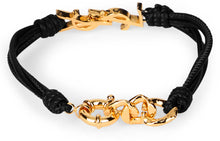 Load image into Gallery viewer, Leather bracelet with logo
