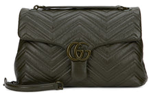 Load image into Gallery viewer, Gucci Marmont medium shoulder bag in leather

