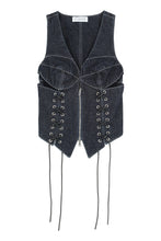 Load image into Gallery viewer, Denim top
