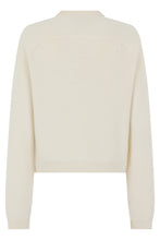 Load image into Gallery viewer, Cardigan in cashmere wool with Morsetto
