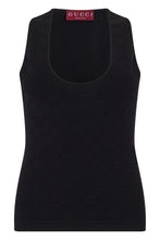 Load image into Gallery viewer, Tank top in GG jacquard elastic
