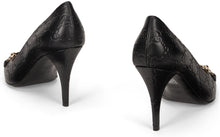 Load image into Gallery viewer, Décolleté Erin Gucci in leather with monogram
