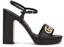 Load image into Gallery viewer, GG Marmont sandals in leather
