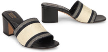 Load image into Gallery viewer, Sandal with medium heel and strap

