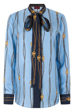 Load image into Gallery viewer, Silk shirt with print
