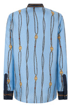 Load image into Gallery viewer, Silk shirt with print
