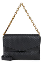 Load image into Gallery viewer, Leather bag with GG monogram embossed

