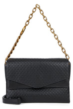 Load image into Gallery viewer, Leather bag with GG monogram embossed

