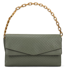 Load image into Gallery viewer, Leather bag with GG embossed monogram

