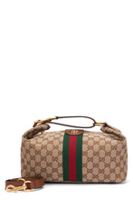 Load image into Gallery viewer, Gucci Vanity hand bag in GG fabric

