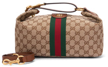 Load image into Gallery viewer, Gucci Vanity hand bag in GG fabric
