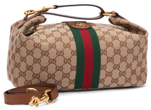 Load image into Gallery viewer, Gucci Vanity hand bag in GG fabric
