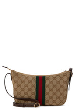 Load image into Gallery viewer, Shoulder bag Lunetta small in fabric GG
