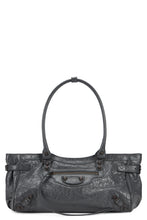 Load image into Gallery viewer, Tote bag Le City East-West in leather

