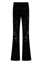 Load image into Gallery viewer, Velour pants with floral print
