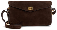 Load image into Gallery viewer, Shoulder bag Le 7 Media in suede leather
