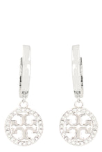 Load image into Gallery viewer, Miller logo hoop earrings
